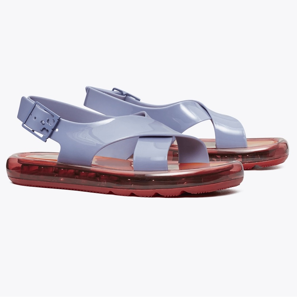 Tory Burch Criss-Cross Jelly Sandals Sz 9